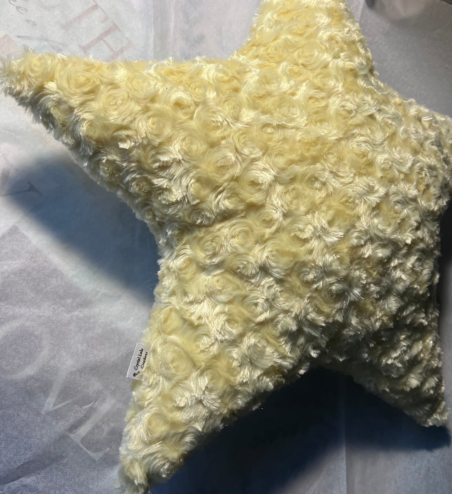 Star Plush Pillow Large - Home Decor