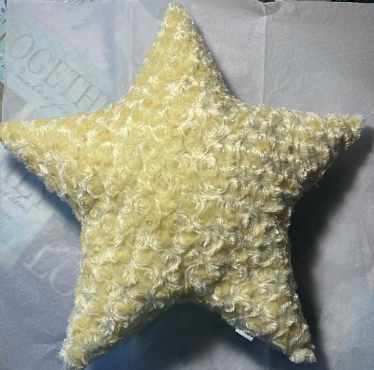 Star Plush Pillow Large - Home Decor