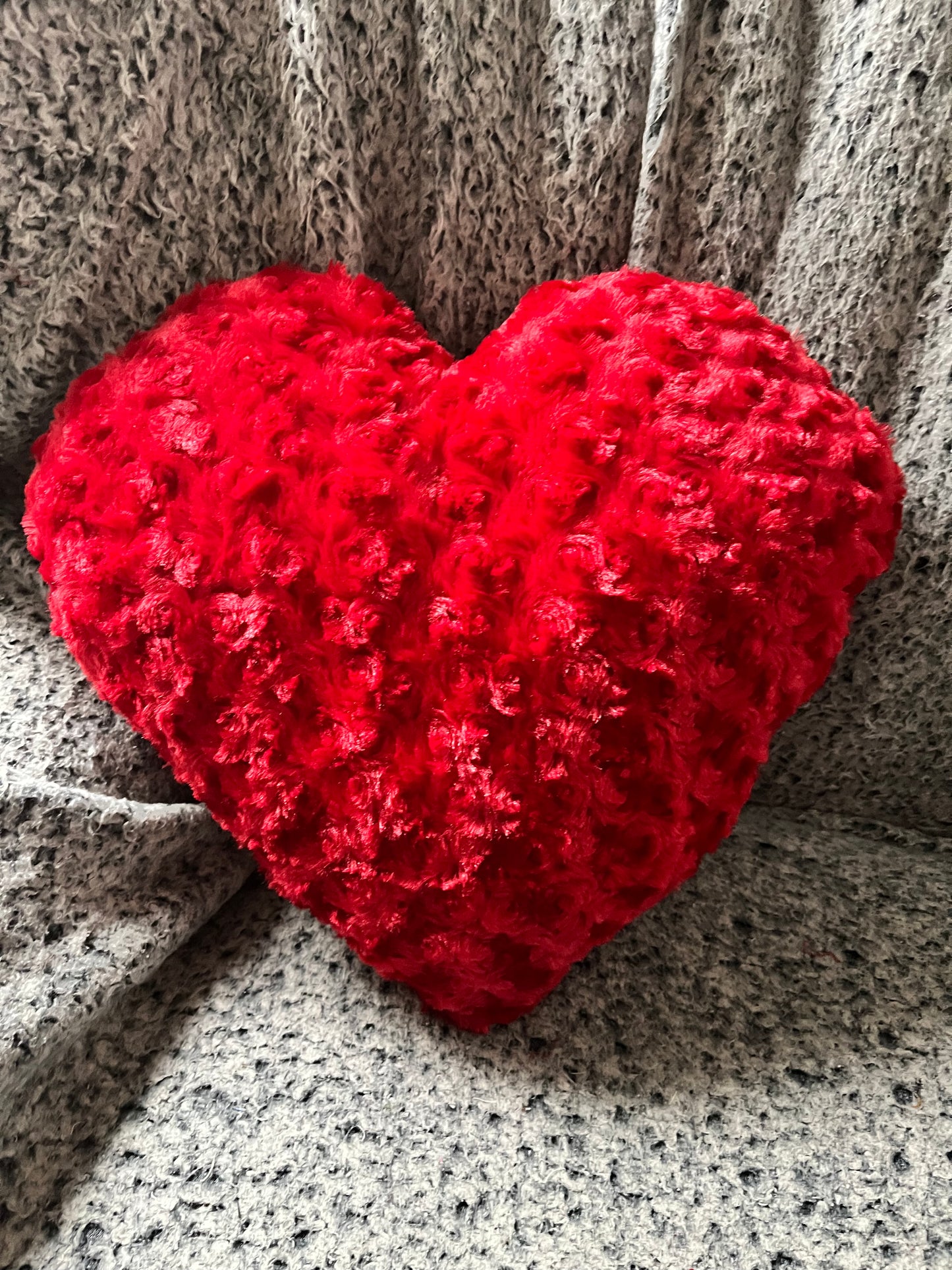 Heart Plush Pillow Large - Home Decor