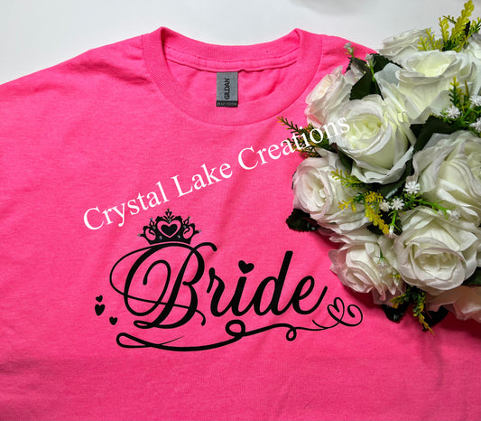 Women’s Bridal T-Shirt -Wedding Party